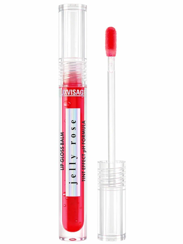 LUXVISAGE блеск-бальзам д/губ jelly rose tint effect ph formula т.02